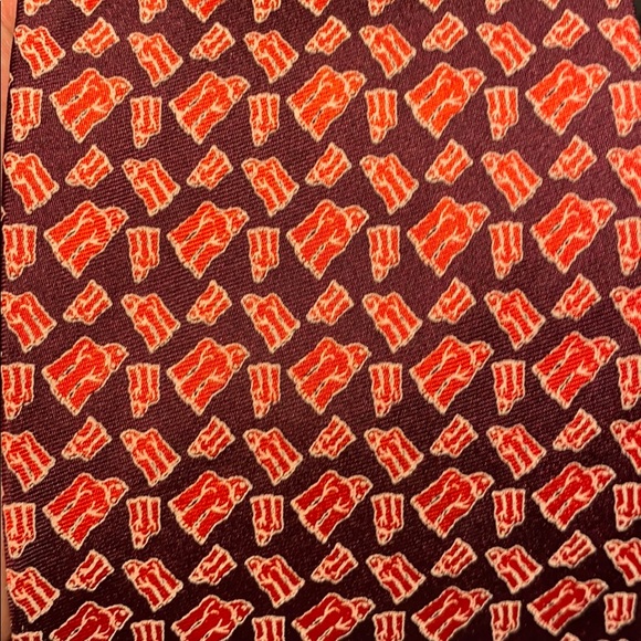 Mens FERNANDO BOTERO Silk Tie - Picture 3 of 4